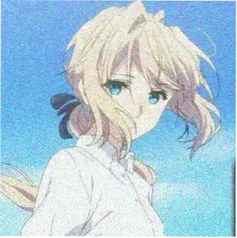 留言观众何知遥的头像插画